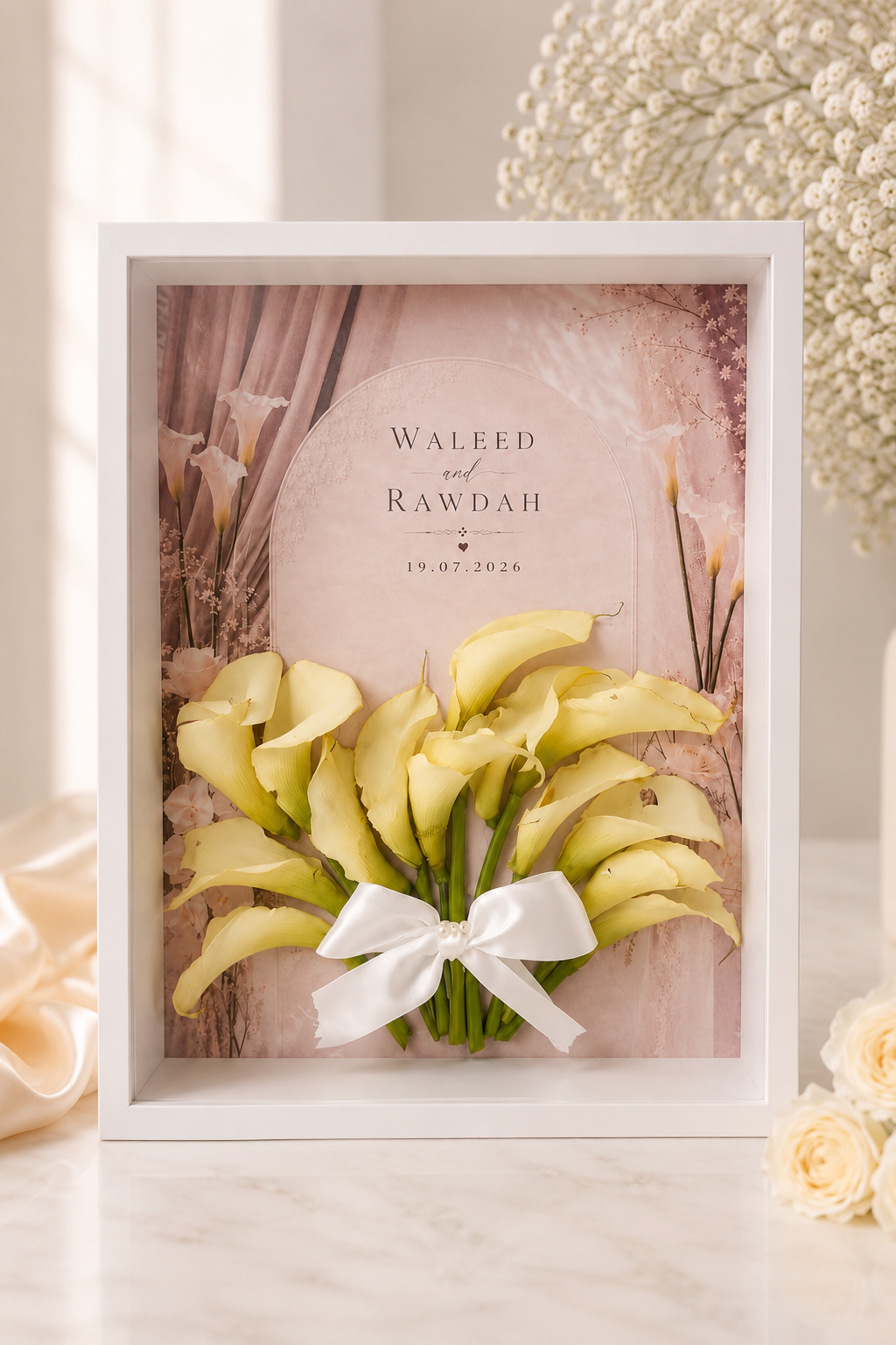 A timeless keepsake made to preserve love and cherished memories forever. 🤍
