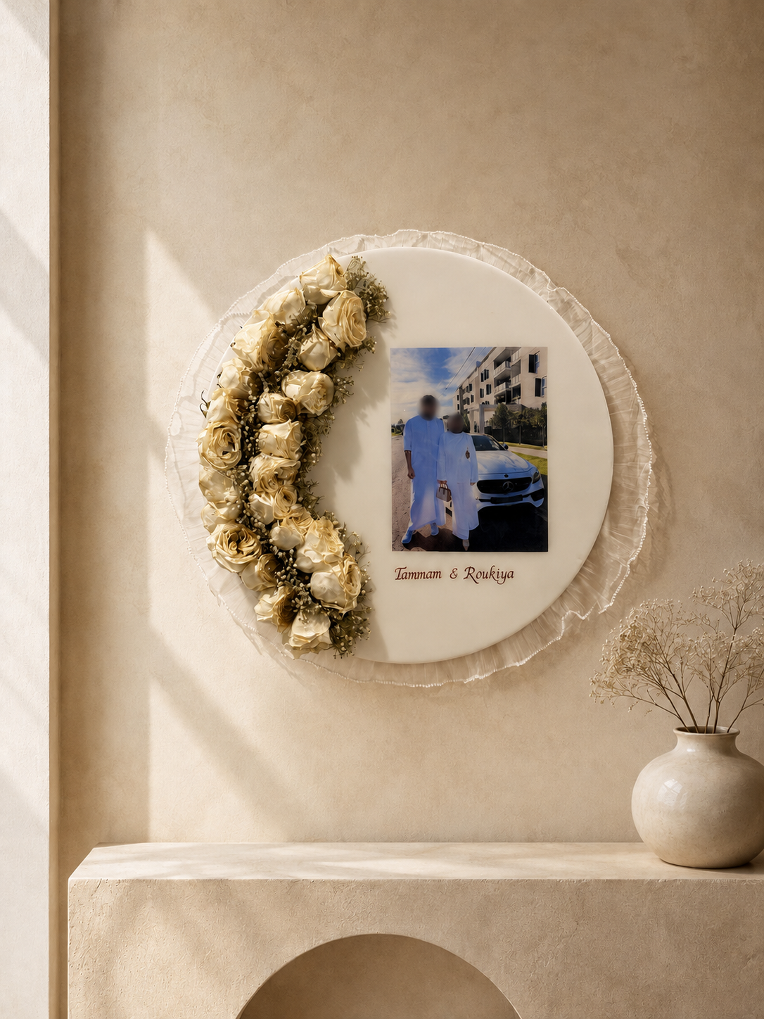 From engagement flowers to a forever keepsake 🤍