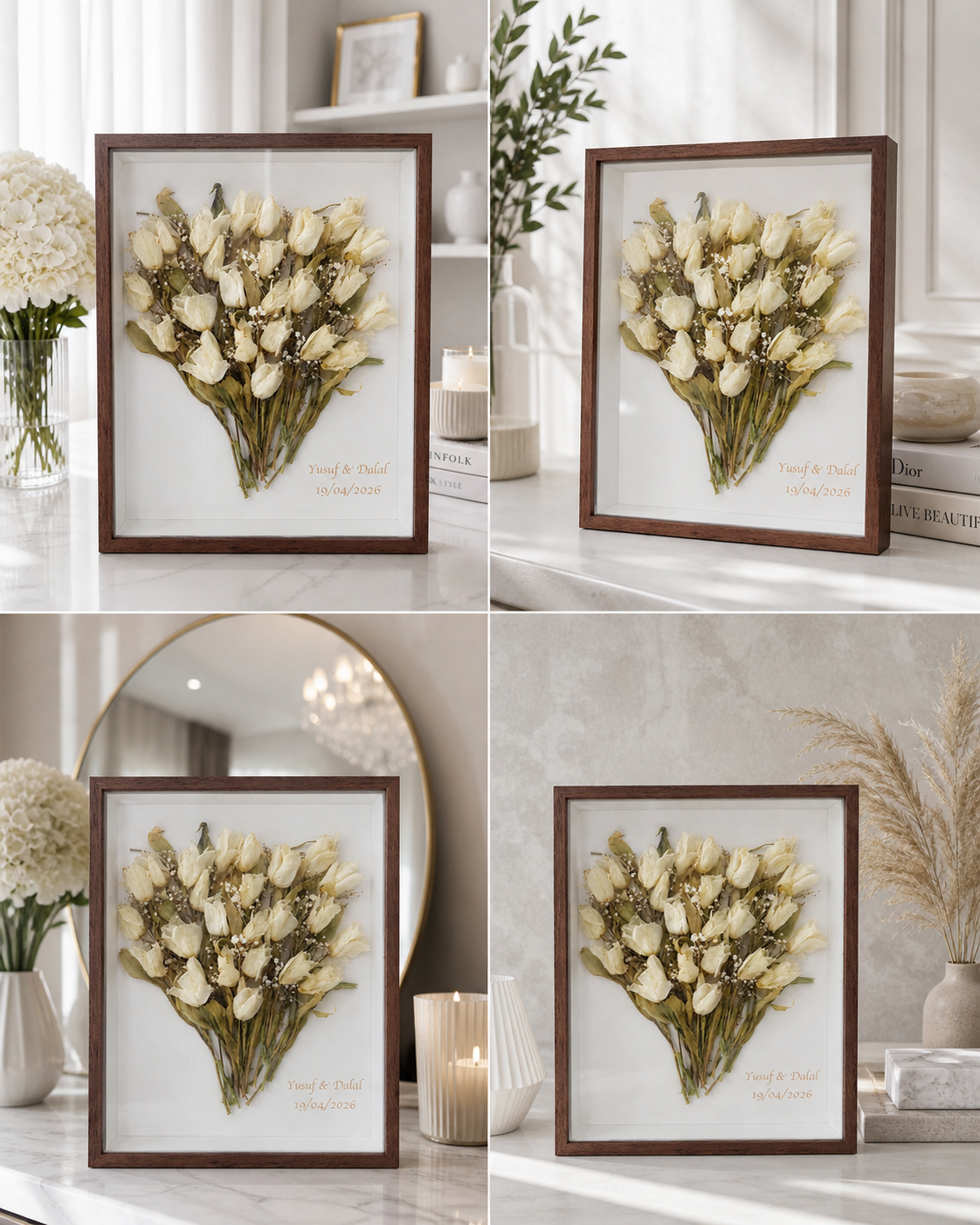 Wedding flower preserved