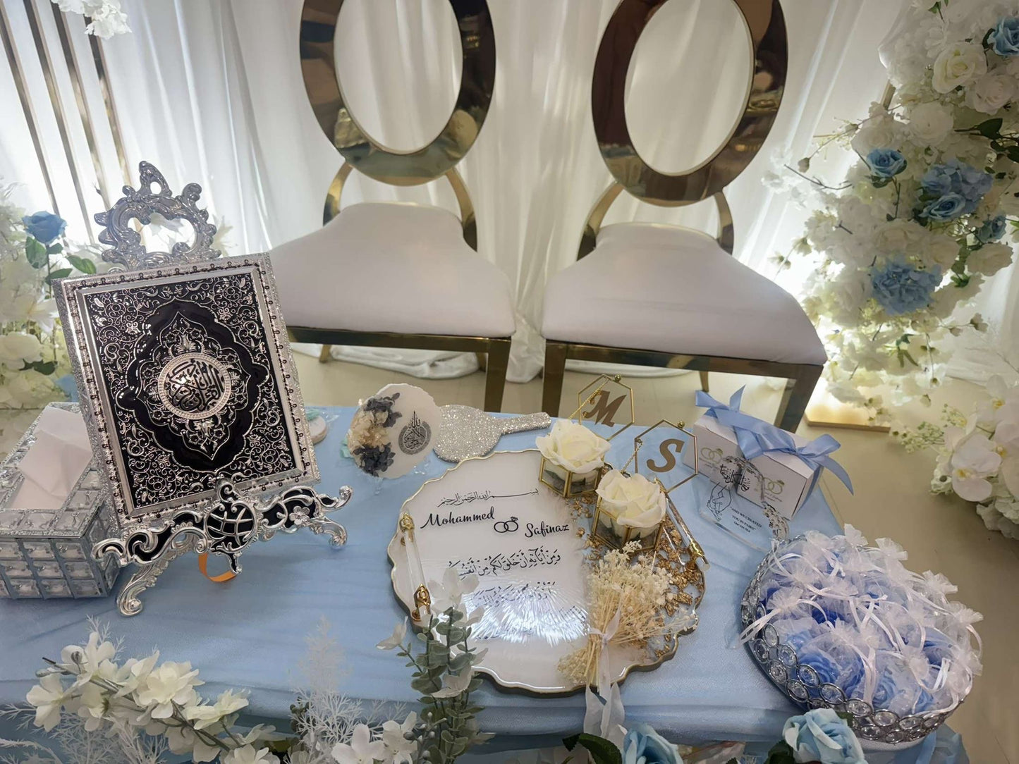 Large engagement tray