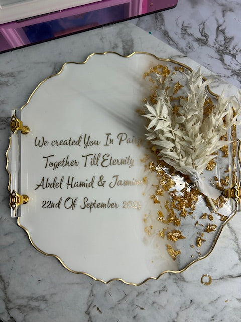 large engagement tray set