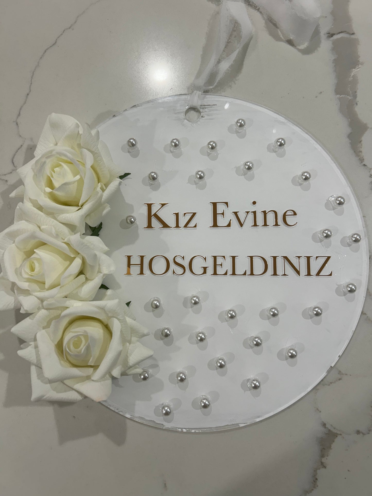 Düğün/Nişan kapı süsü /Wedding door hang