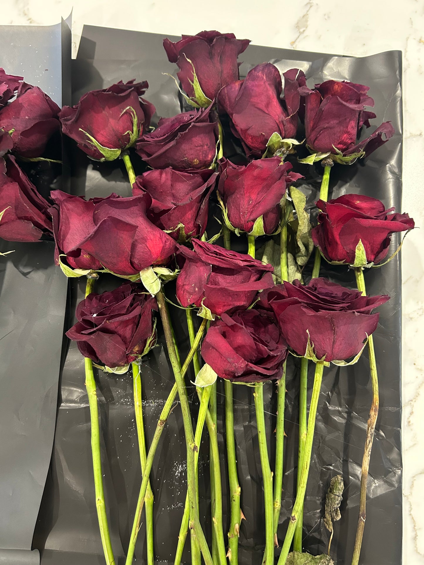 Rose boquet art wall