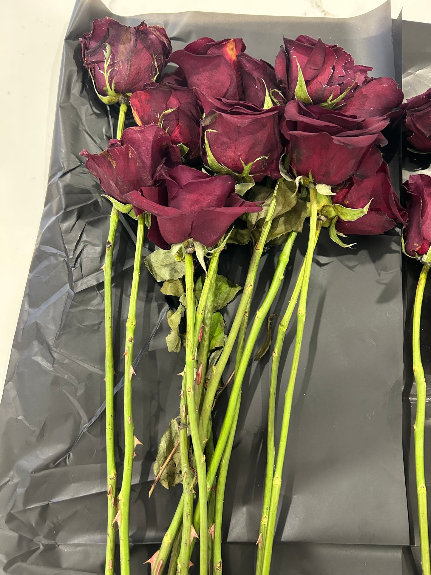 Rose boquet art wall
