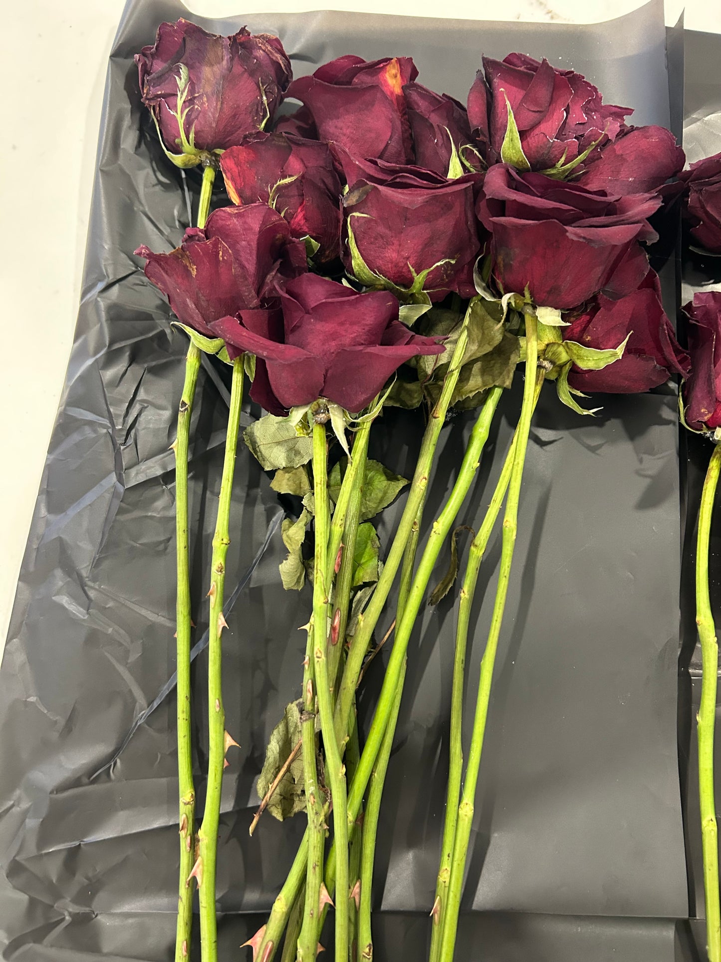 Rose boquet art wall