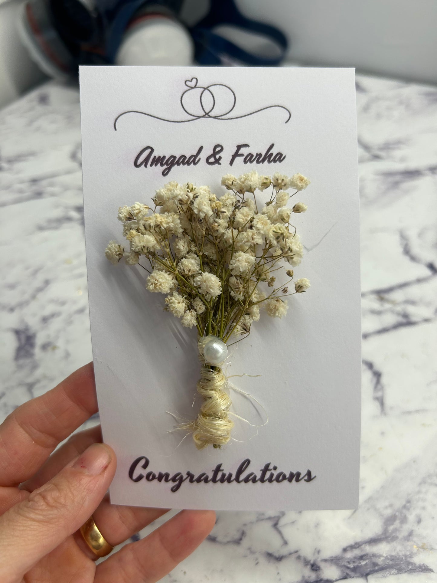 Flower card