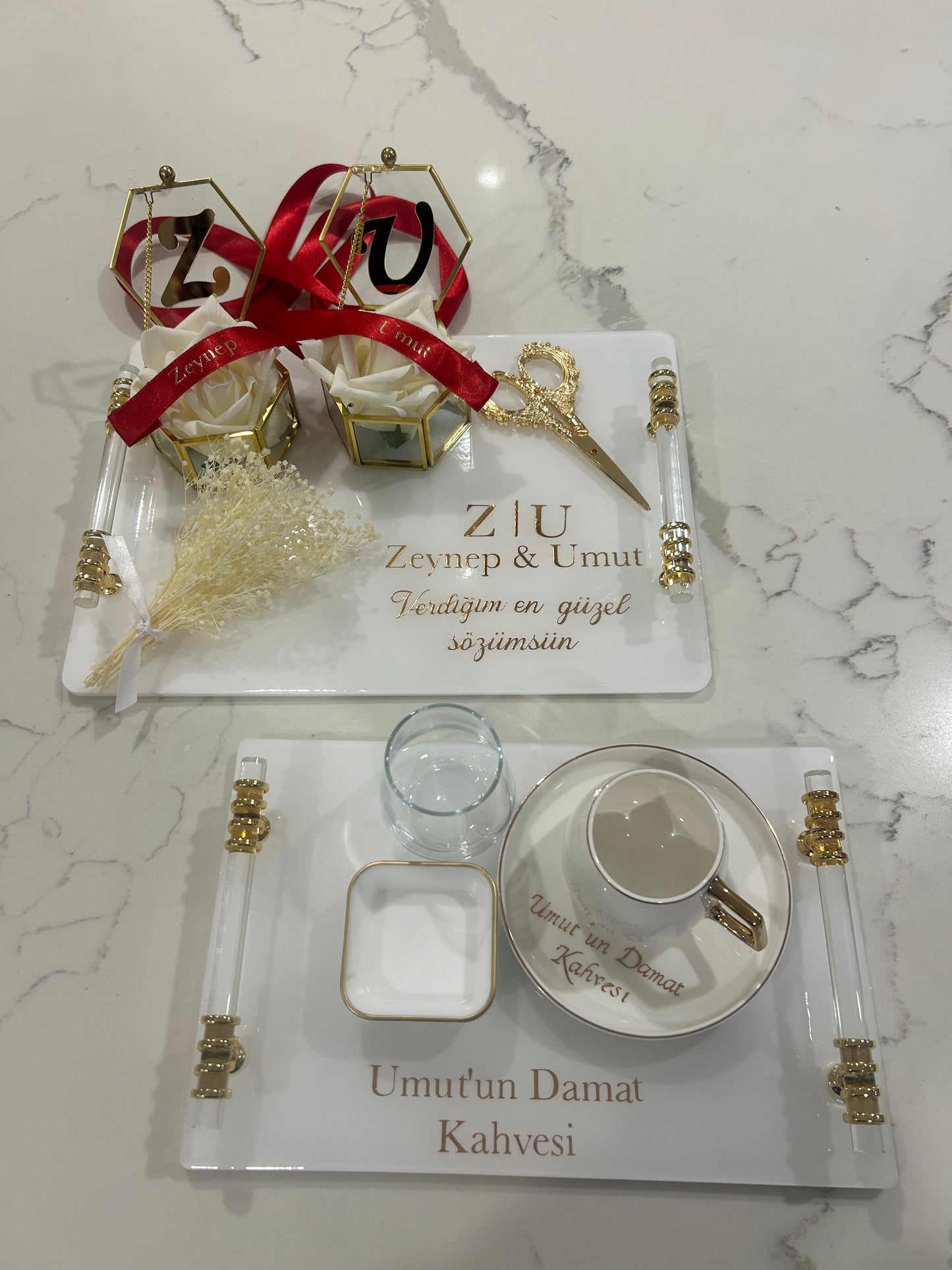 Engagement rectangle bundle set