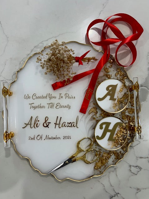 large engagement tray set