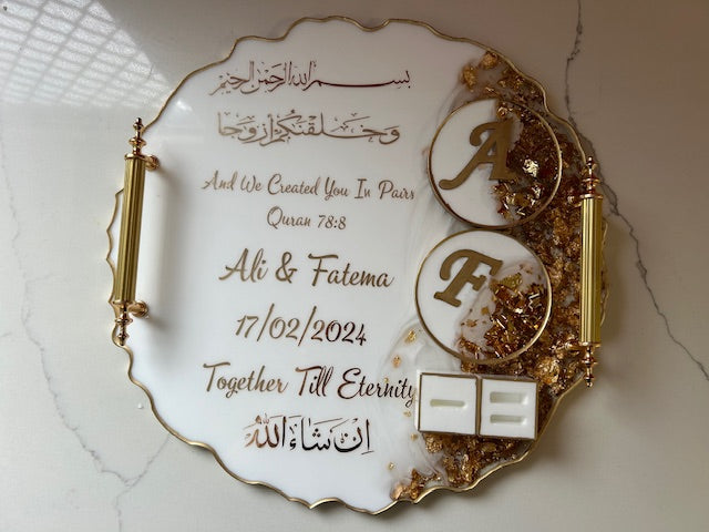 large engagement tray set