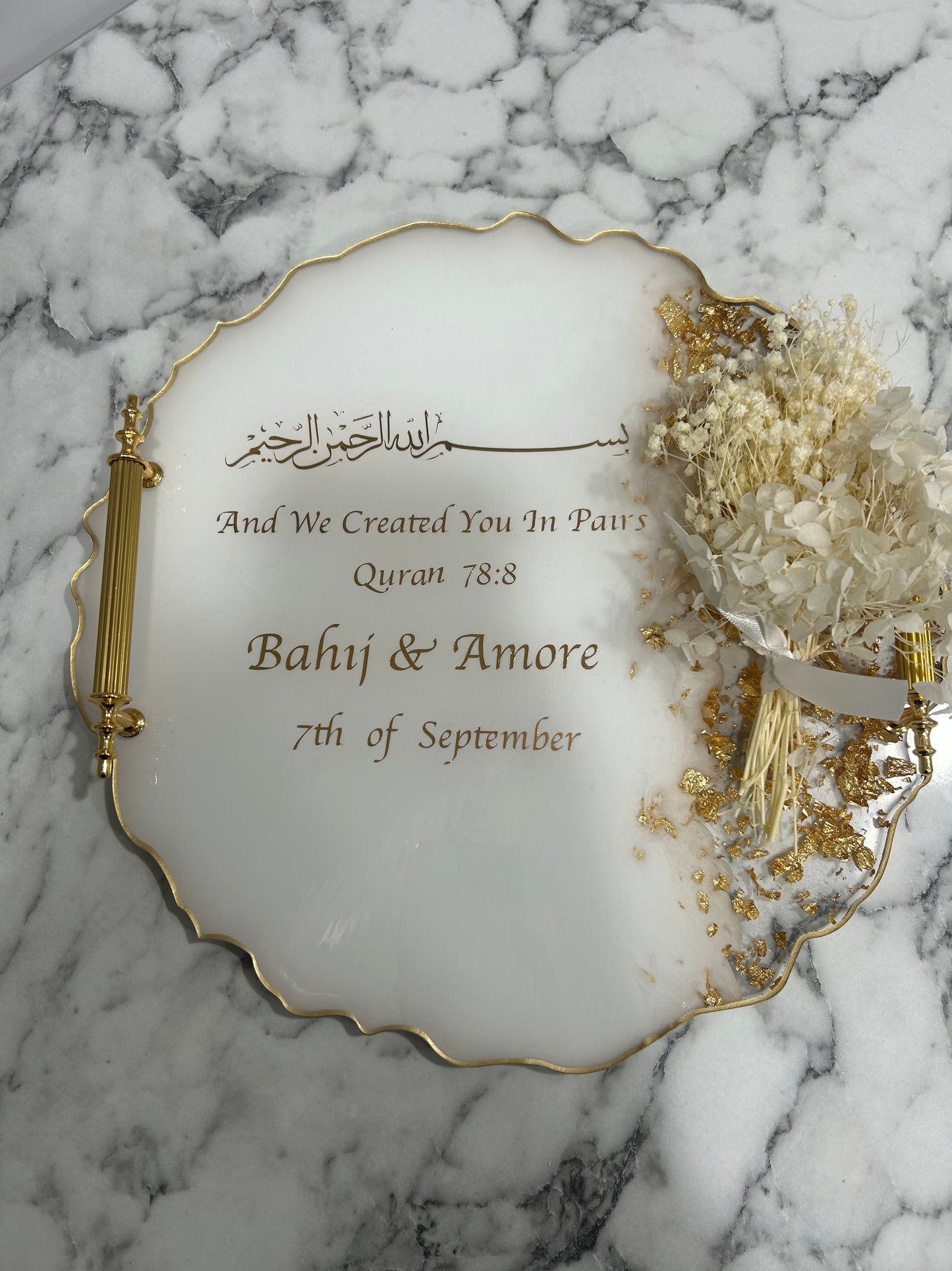 Large engagement tray
