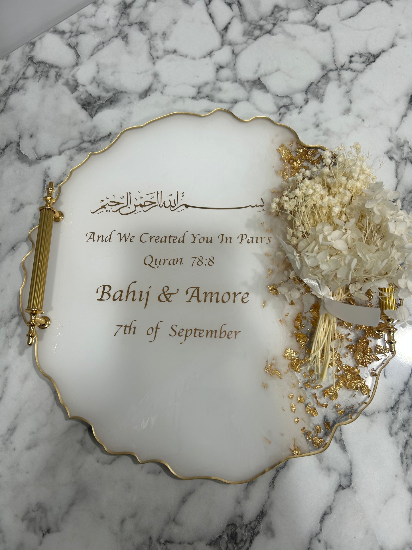 Large engagement tray