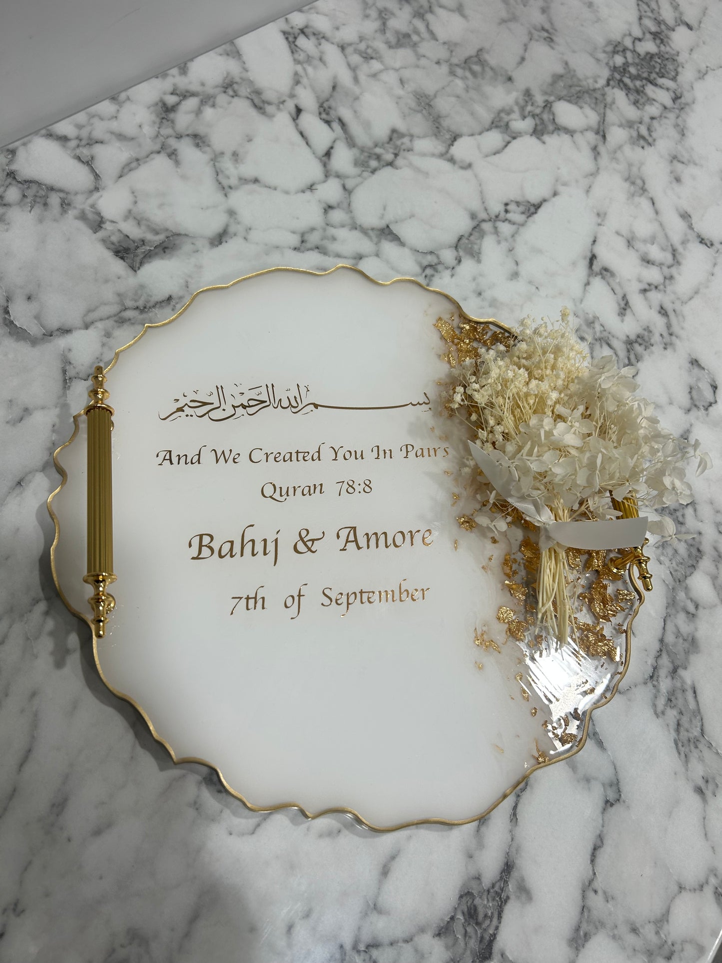 Large engagement tray