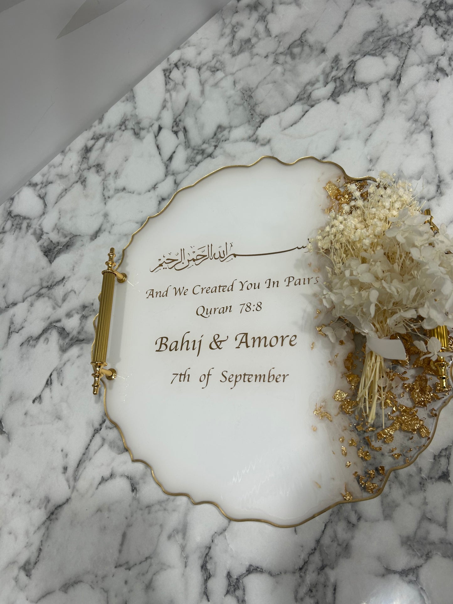 Large engagement tray