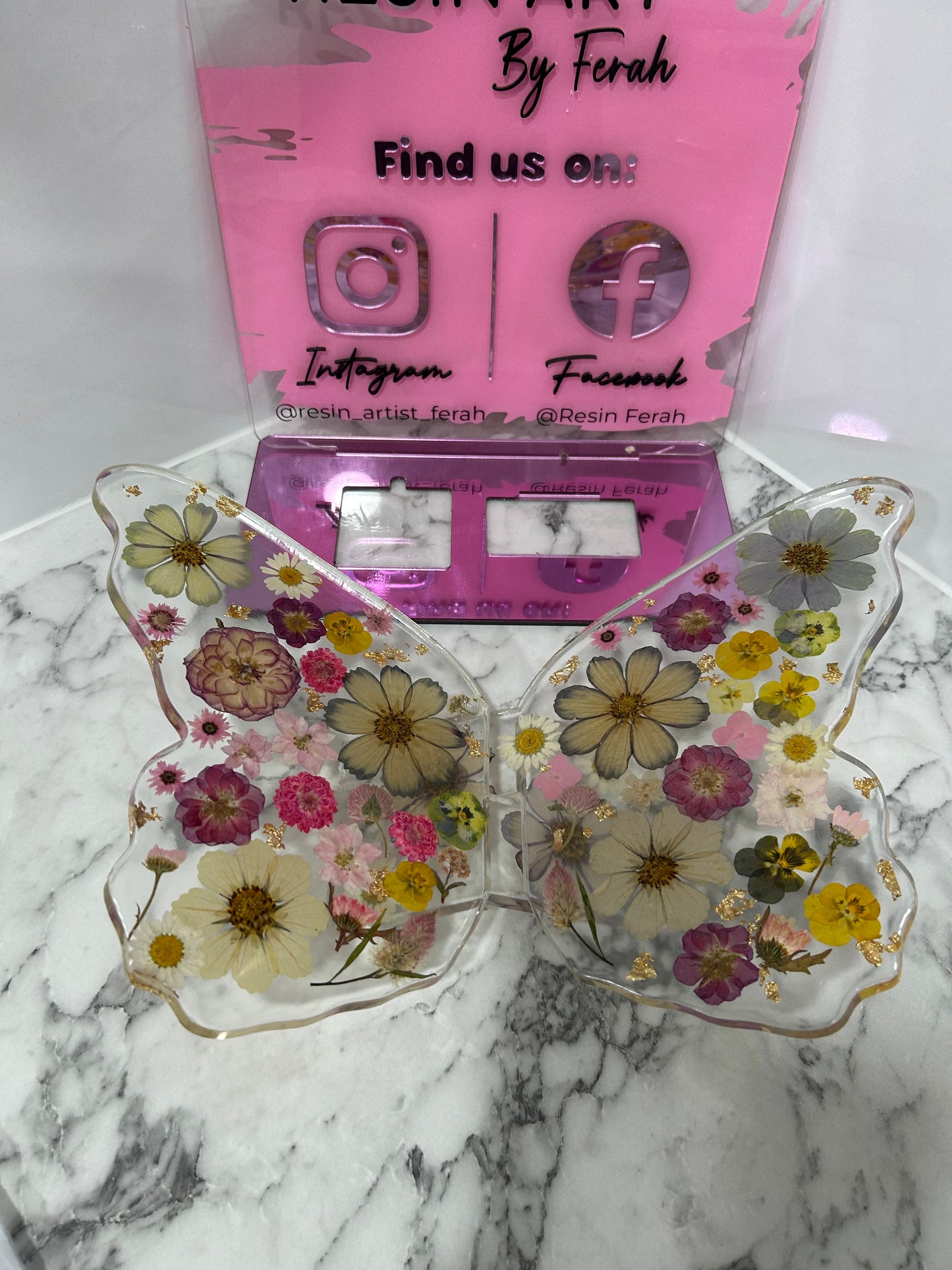 Butterfly Quran stand