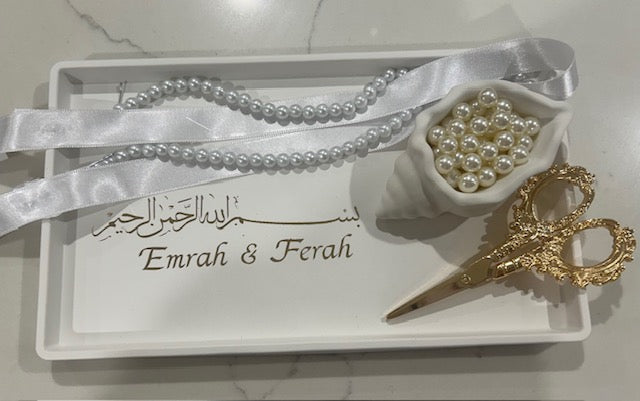 rectangle engagement tray