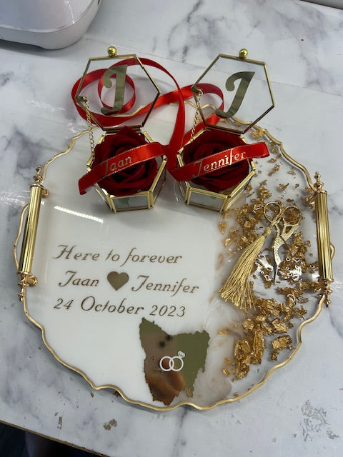 large engagement tray set