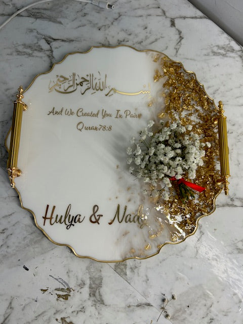 large engagement tray set