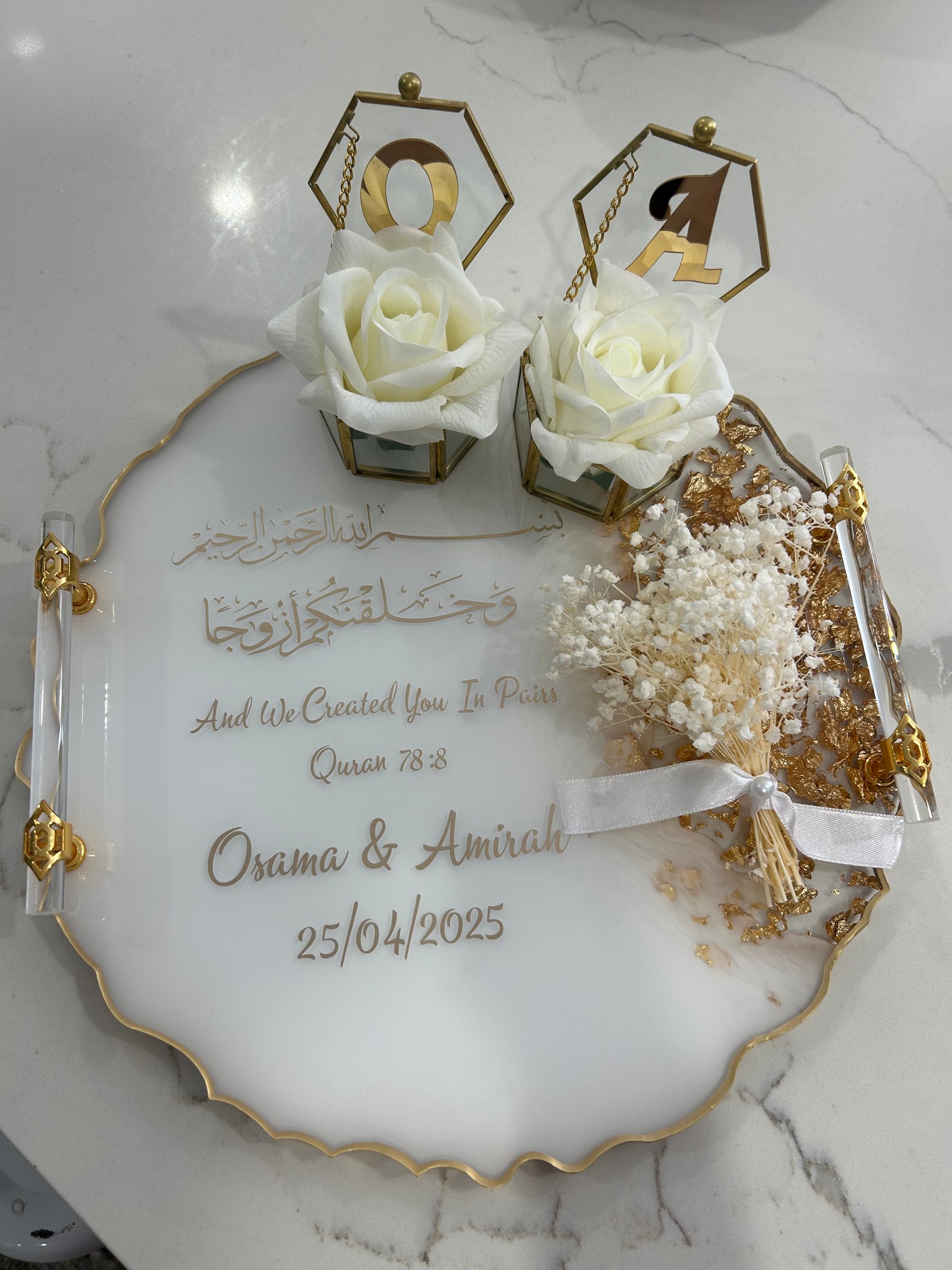 Large engagement tray