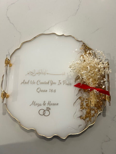 large engagement tray set