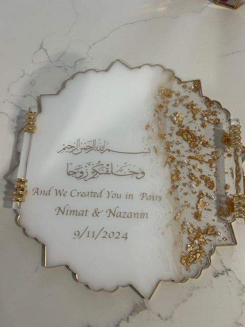 large engagement tray set