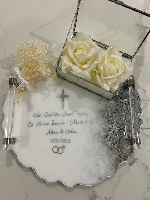 large engagement tray set