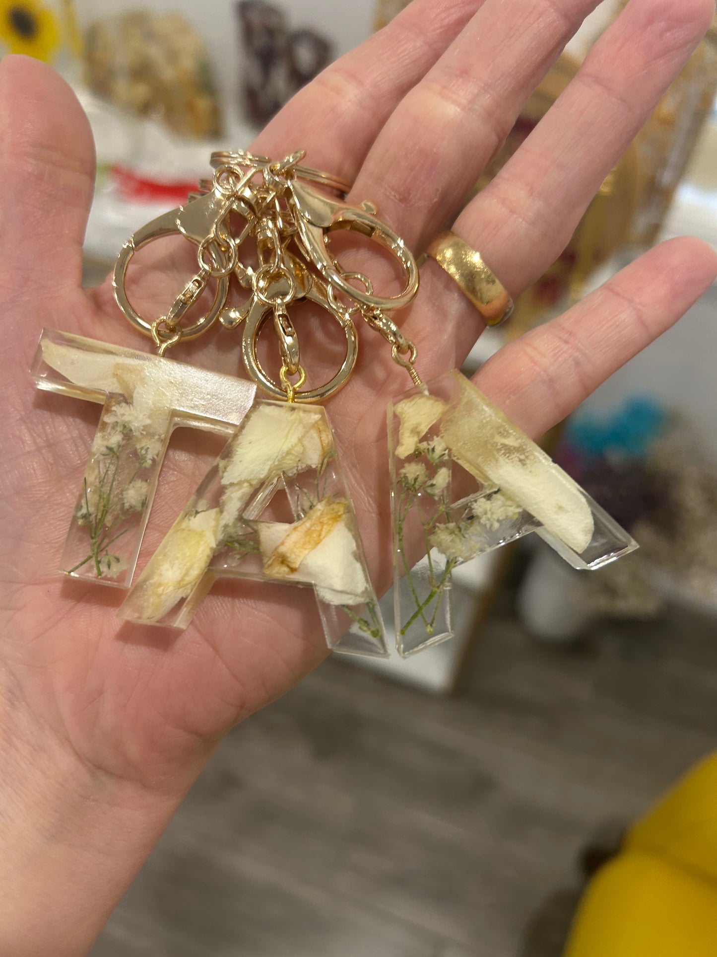 Preserve our nikah roses in keyrings