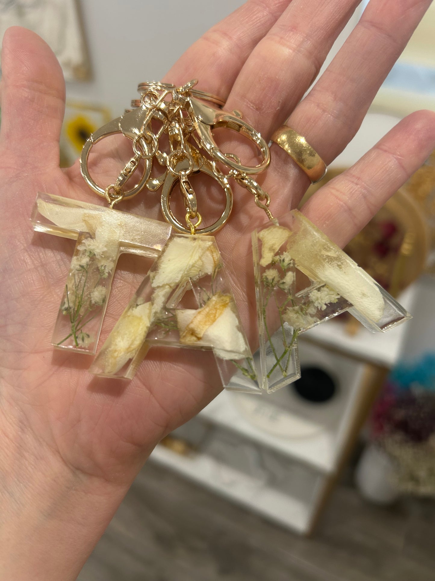 Preserve our nikah roses in keyrings