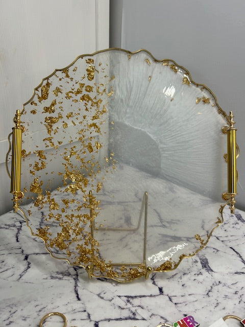 round engagement tray set