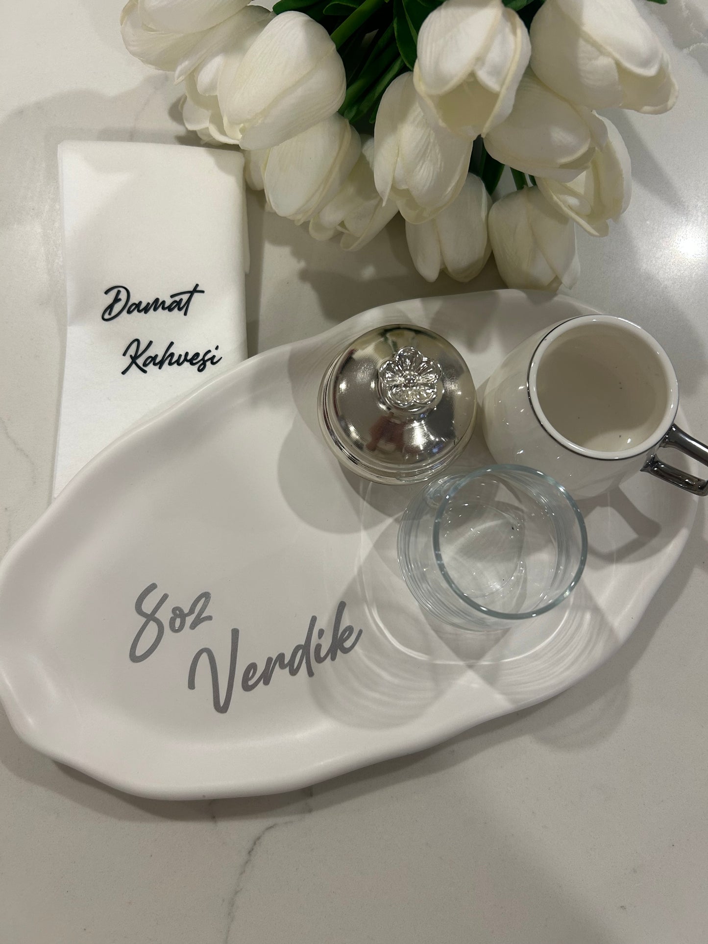 Groom cofee set