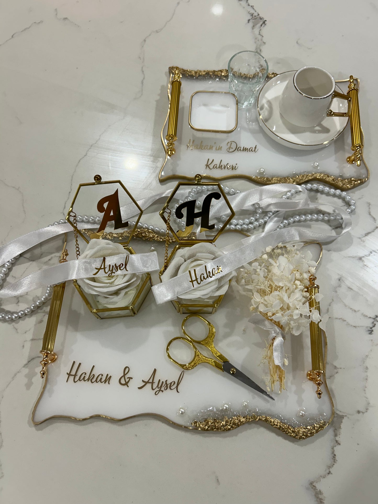 Rectangle engagement set bundle