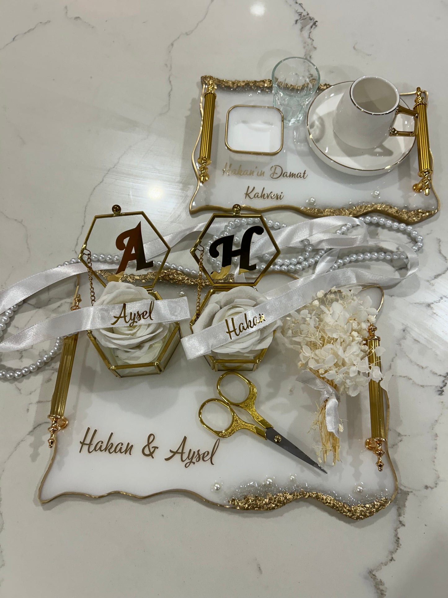 Rectangle engagement set bundle