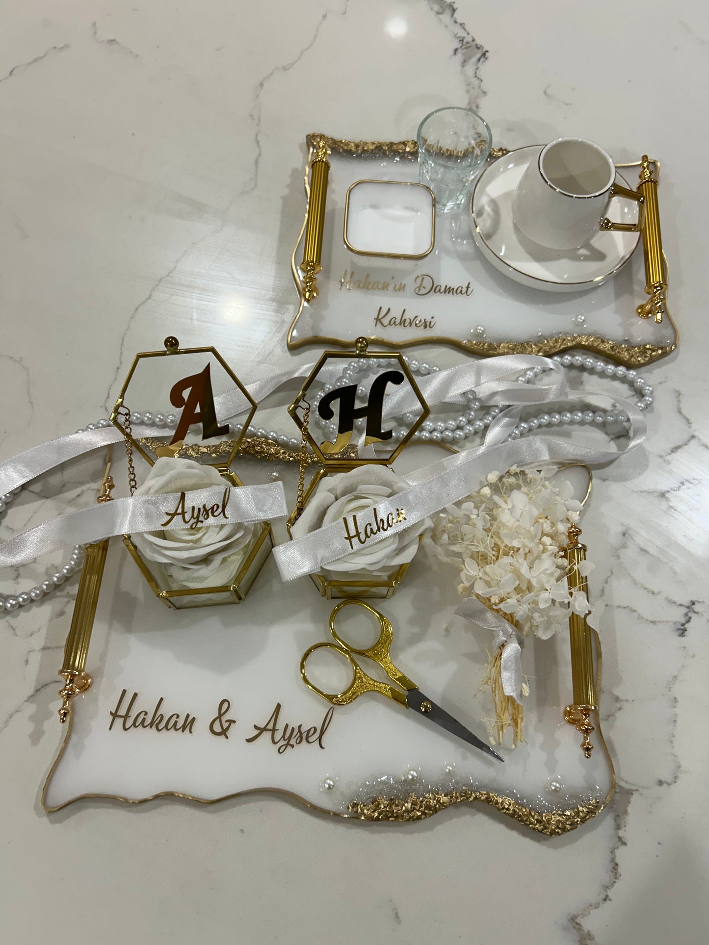 Rectangle engagement set bundle