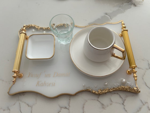 engagement - cofee set ( Isteme - nisan tepsi )