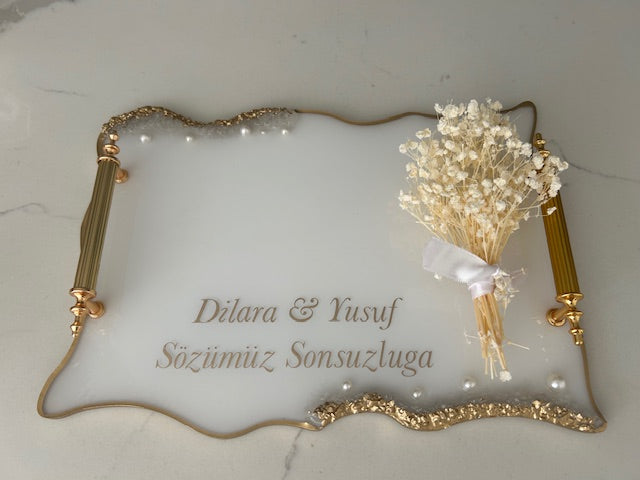 engagement - cofee set ( Isteme - nisan tepsi )