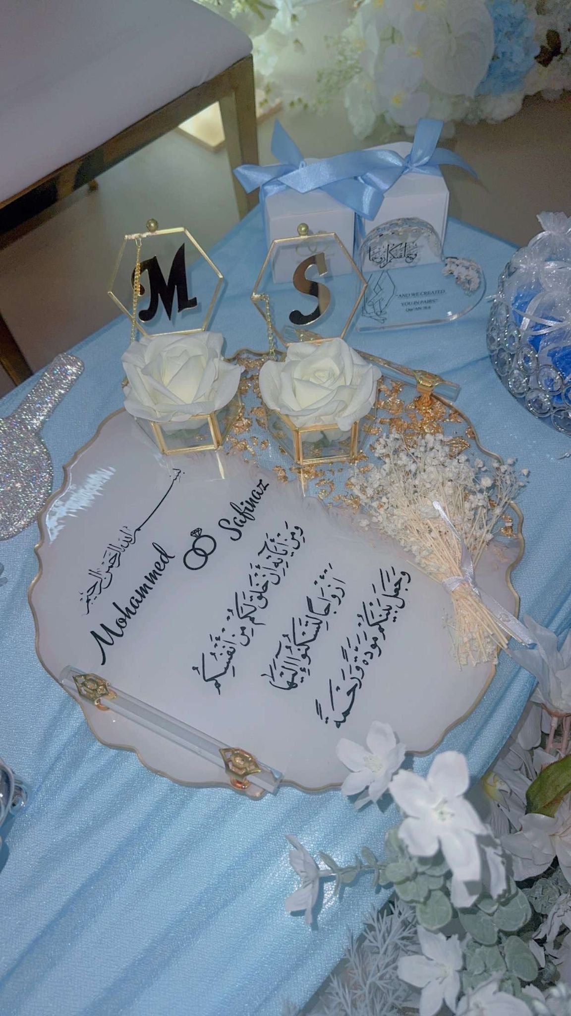 Large engagement tray