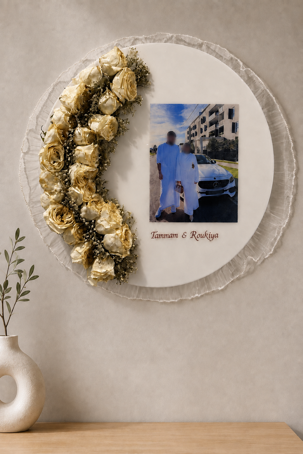 From engagement flowers to a forever keepsake 🤍