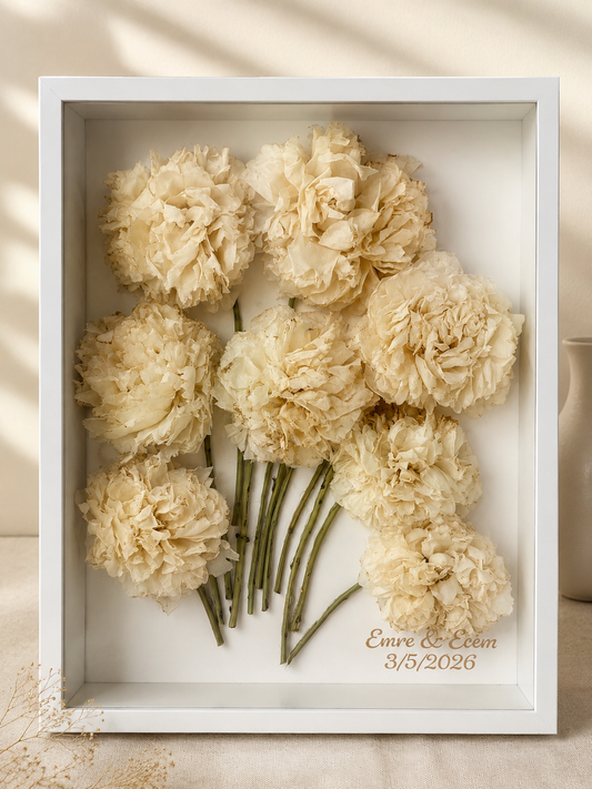 Wedding Flower Preservation Frame