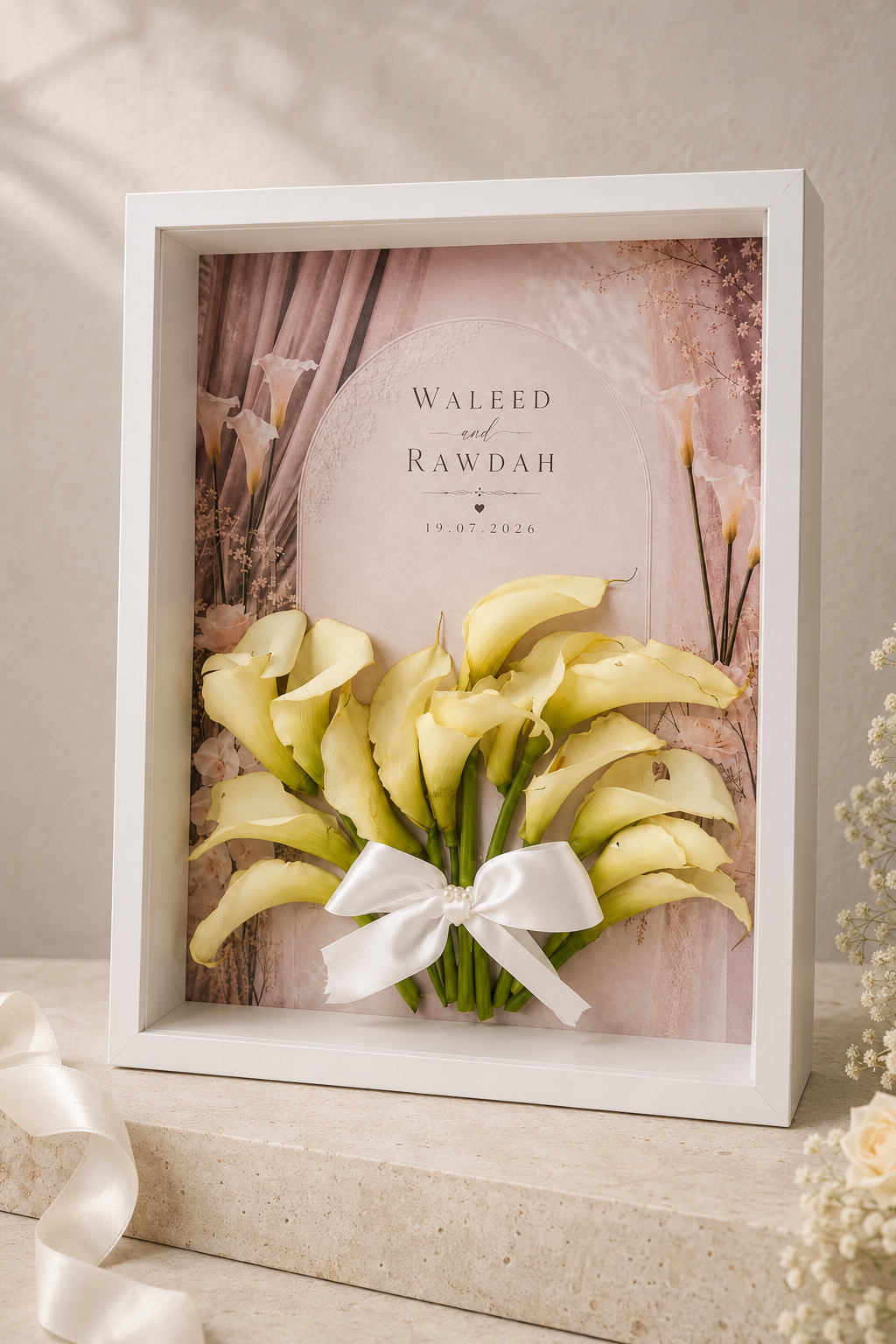A timeless keepsake made to preserve love and cherished memories forever. 🤍