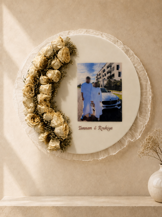 From engagement flowers to a forever keepsake 🤍