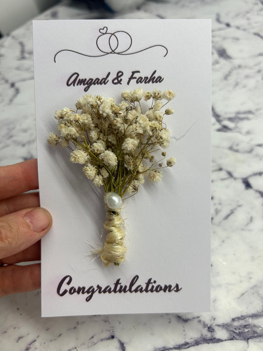 Flower card