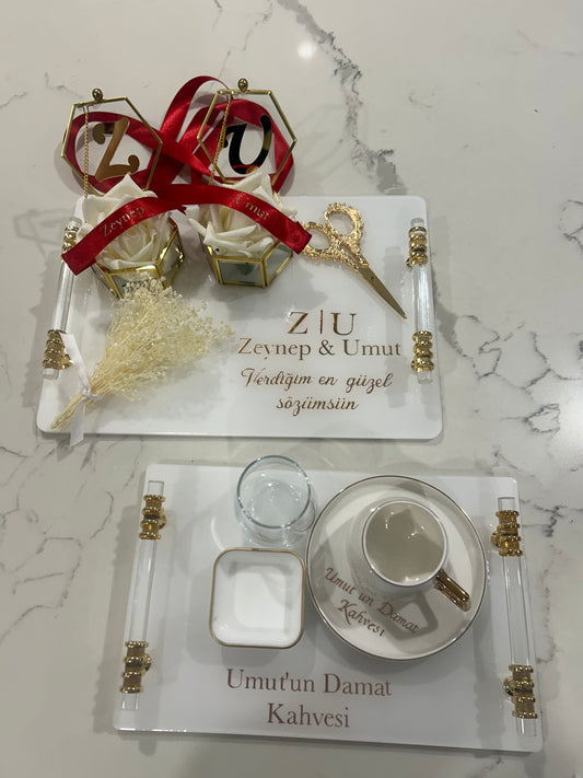 Engagement rectangle bundle set