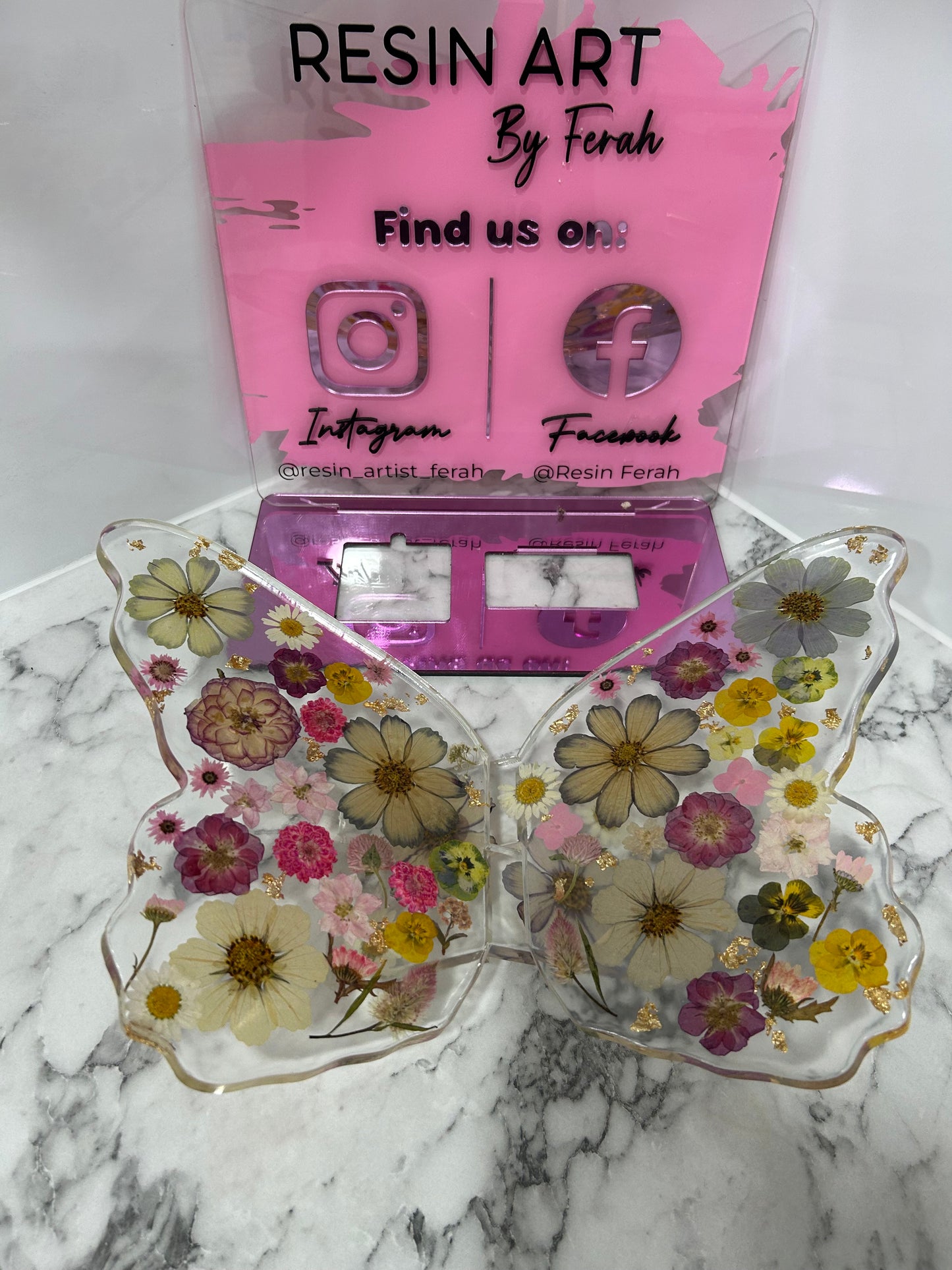 Butterfly Quran stand