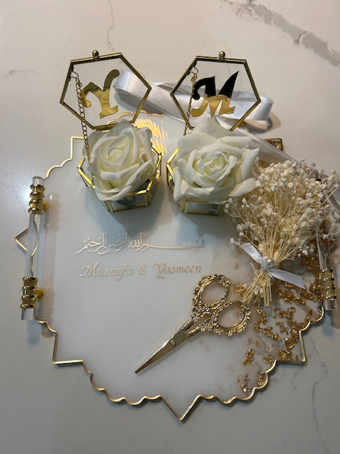 engagement large star tray
