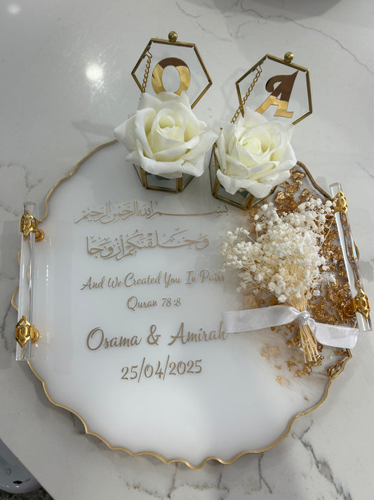 Large engagement tray
