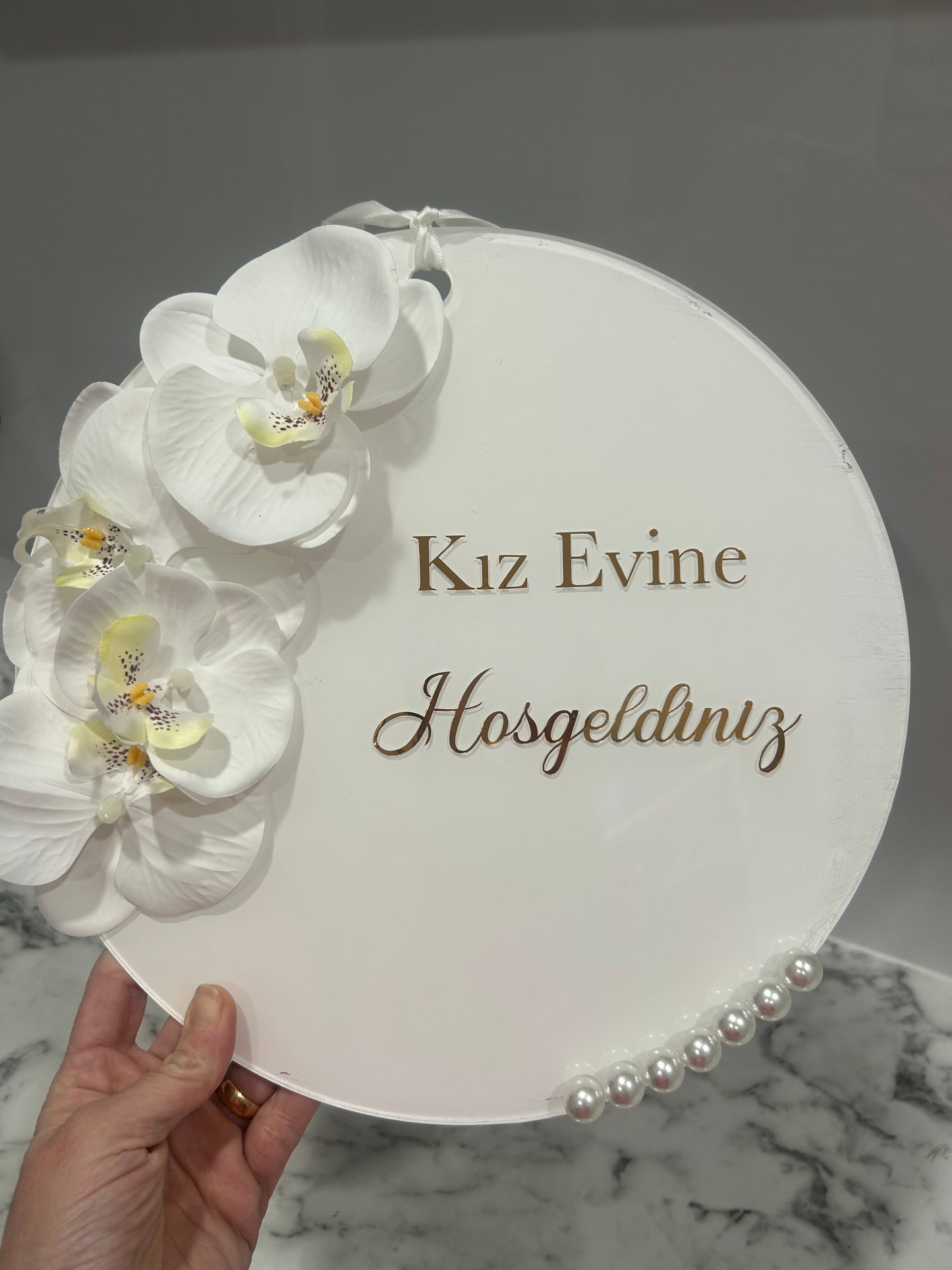 Kız Evine Hoşgeldiniz Welcome Sign