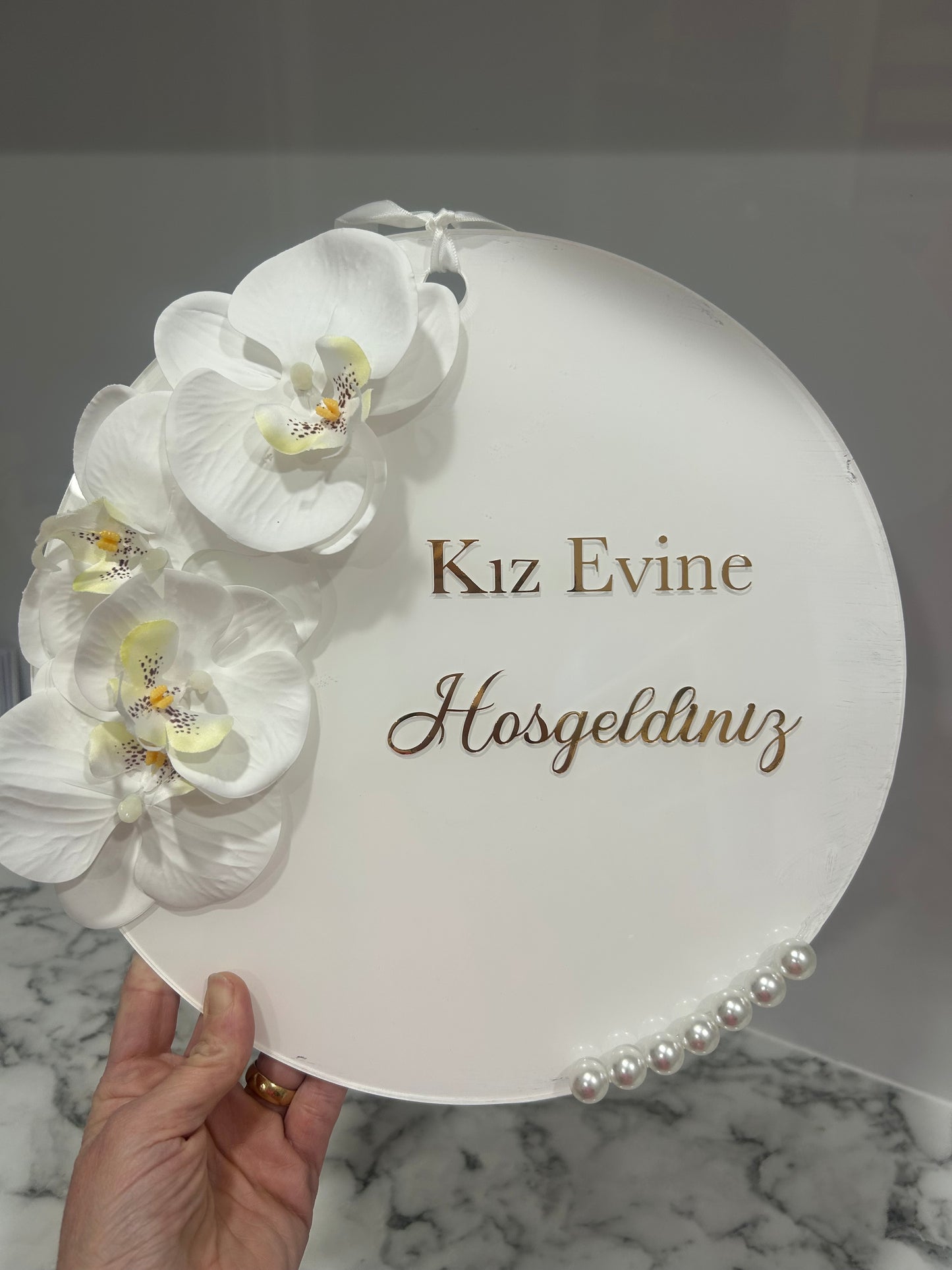 Kız Evine Hoşgeldiniz Welcome Sign