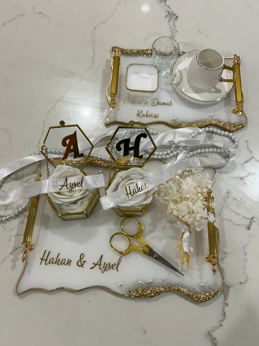 Rectangle engagement set bundle