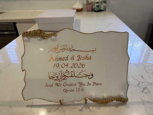 Barakah Love Plaque