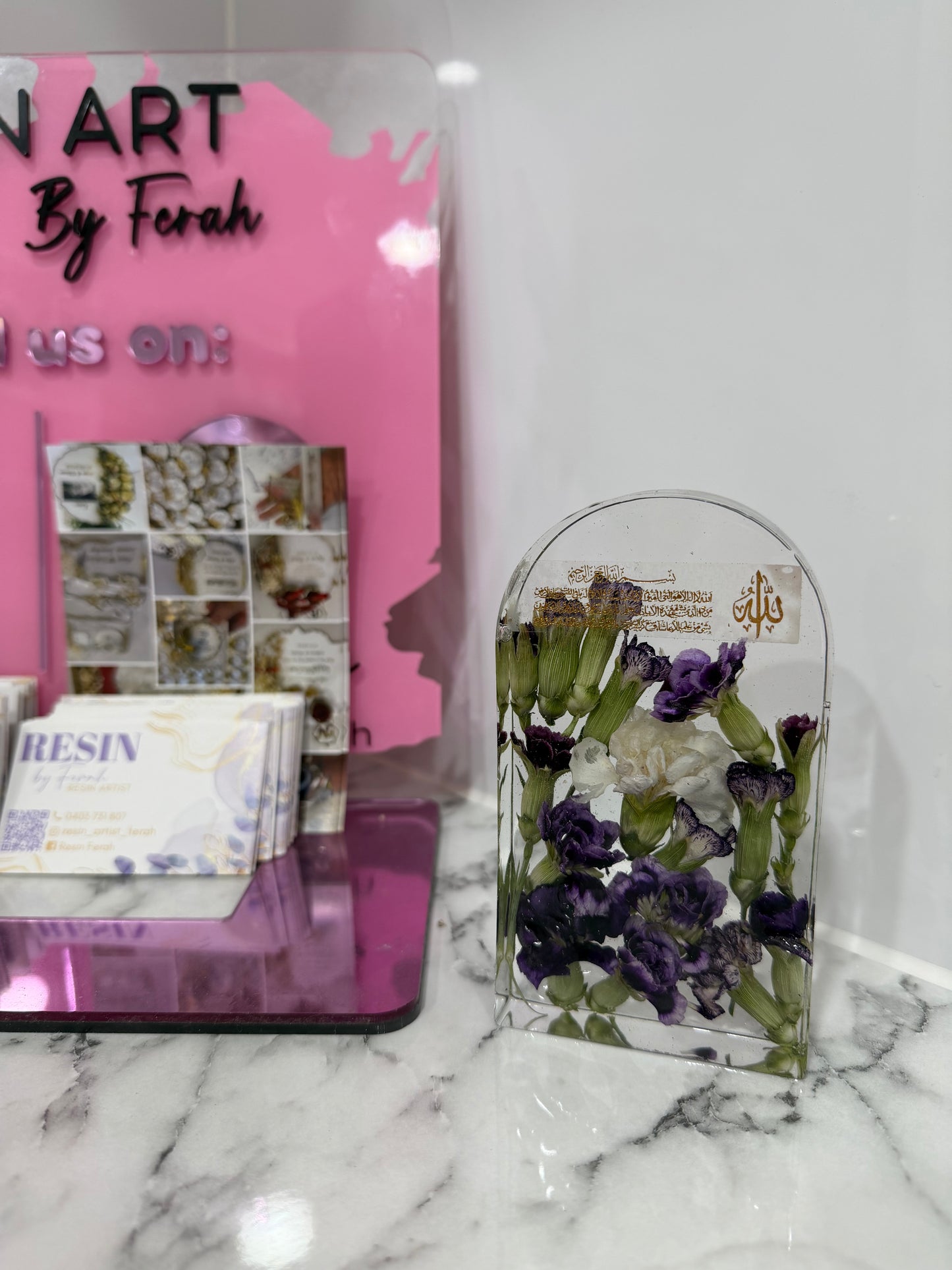 Flower preserve ın arch