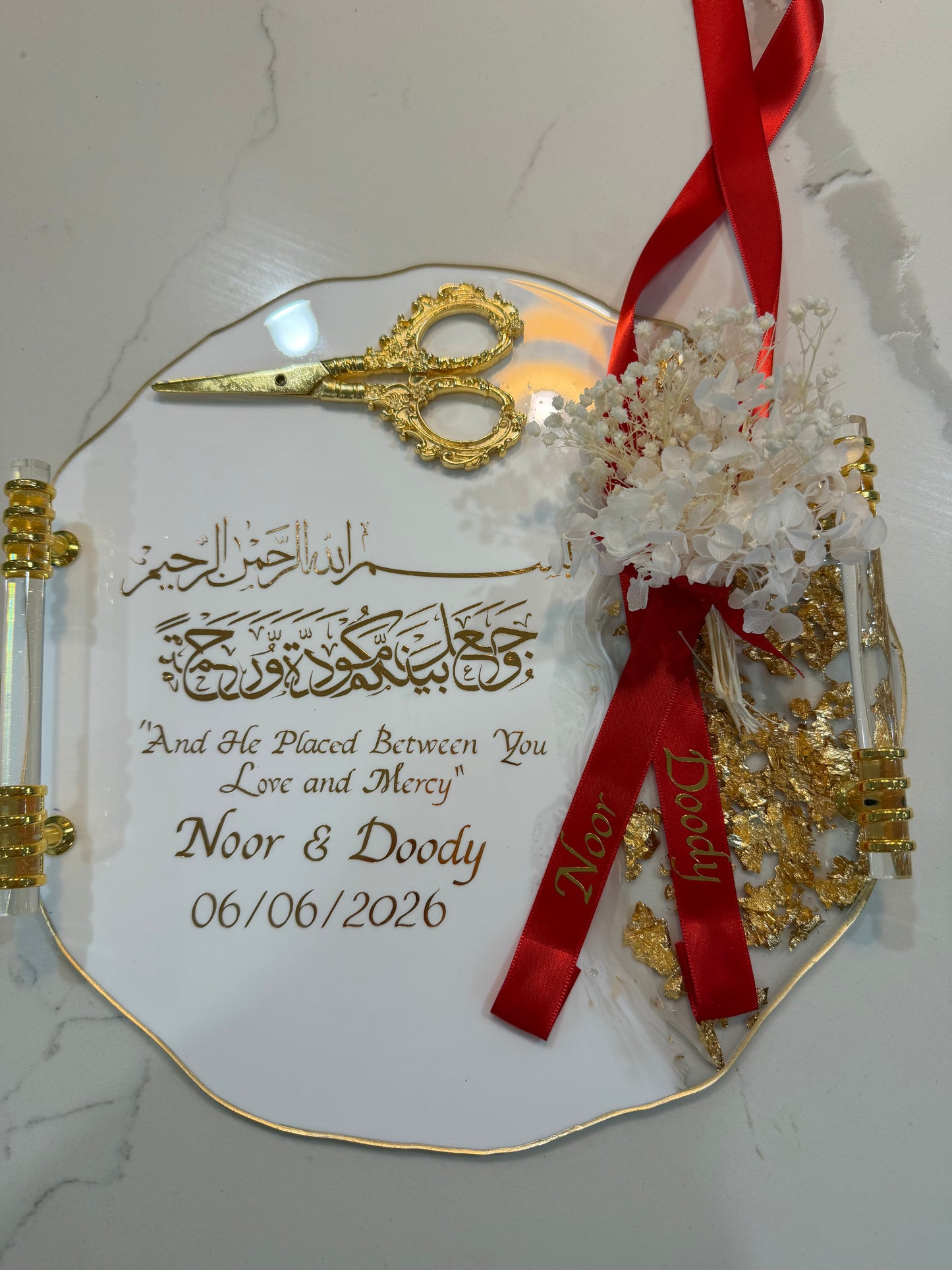 CUSTOM ENGAGEMENT TRAY